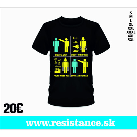 TSHIRT WAR PROFIT