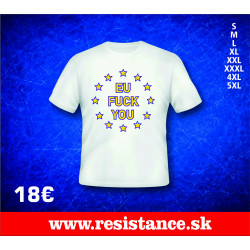 TSHIRT EU FUCK YOU