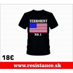 TSHIRT Terrorist NO1