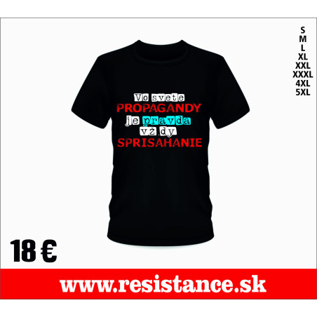 TSHIRT PROPAGANDA vs CONSPIRACY