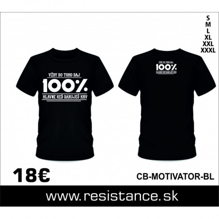 tshirt GIVE 100%