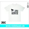 TSHIRT 1984 Manual