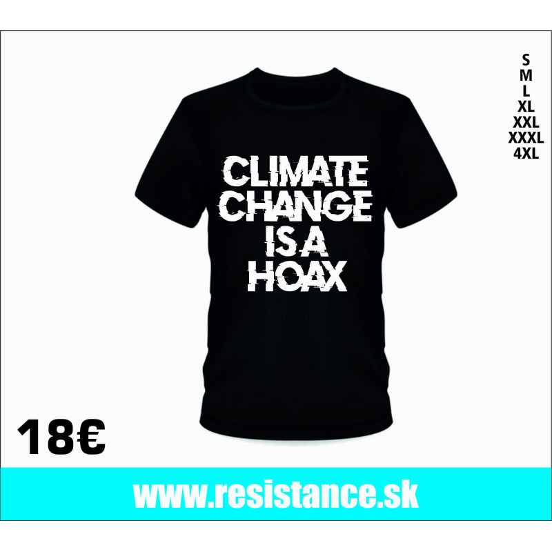 TSHIRT Clima hoax