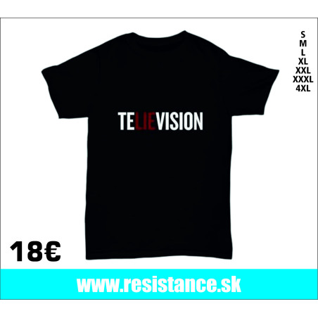 TSHIRT  TE LIE VISION