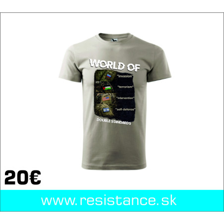 TSHIRT Double Standards