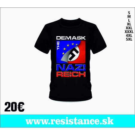 Tričko Demaskuj EU ríšu.