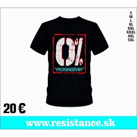 TSHIRT  0% "Progresiv"